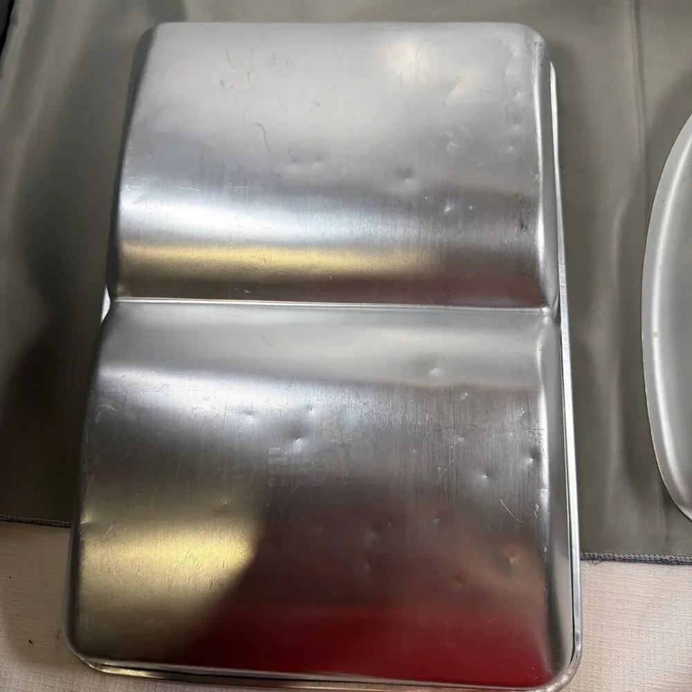 Vintage Wilton Aluminum Cake Pan Lot - Large Sheet, Open Book & Horseshoe